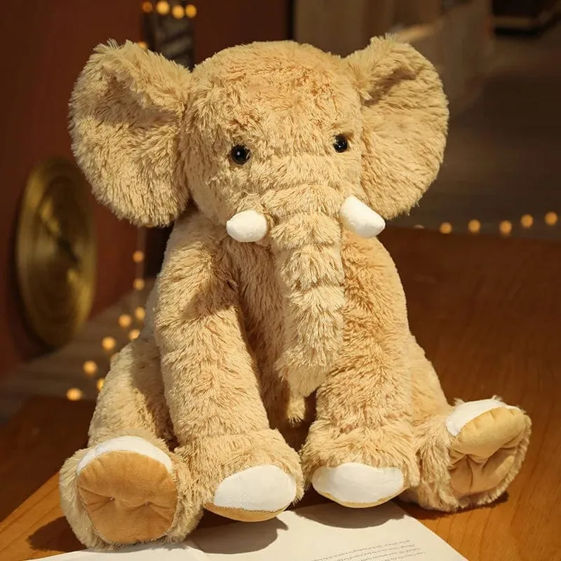 Kinder Weicher Elefant Plüsch Großer Elefant Spielzeug Kuscheltiere Plüschtiere Kissen Baby Begleiten Puppe Säuglingsspielzeug Neugeborenes Geschenk