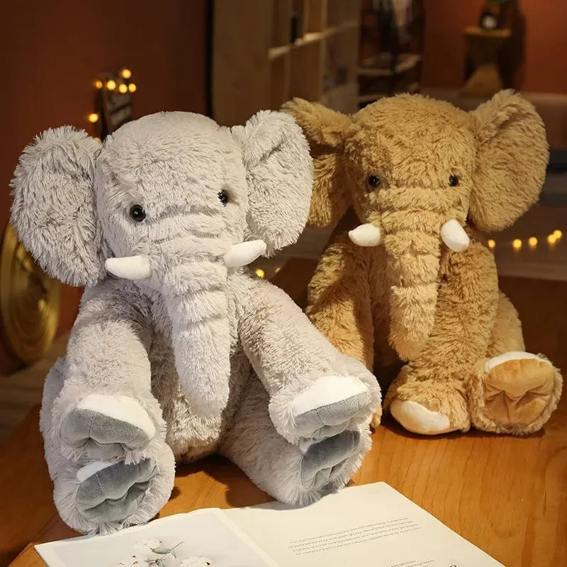 Kinder Weicher Elefant Plüsch Großer Elefant Spielzeug Kuscheltiere Plüschtiere Kissen Baby Begleiten Puppe Säuglingsspielzeug Neugeborenes Geschenk