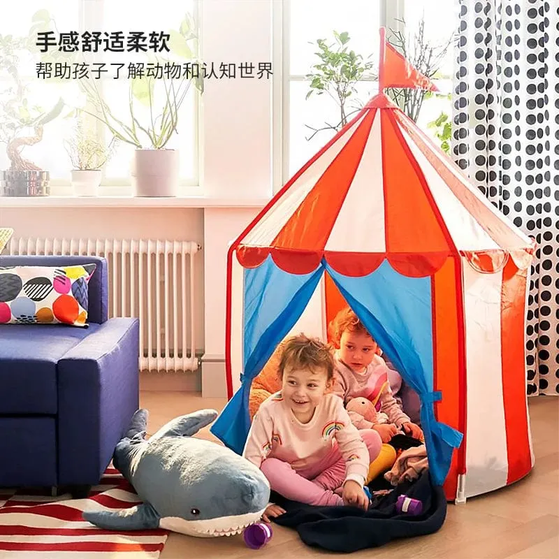 30/45/60/80CM Beliebte Hai-Plüschtiere Simulation Hai-Puppen Gefülltes weiches Tier-Lesekissen Kissen für Baby-Kinder