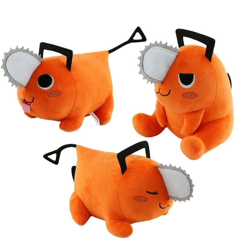 Neue Chainsaw Man Pochita Cosplay Niedliche Anime Plüschpuppe Schlüsselanhänger Gefüllter Anhänger Plüschtiere Schlüsselanhänger für Kinder Weihnachtsgeschenke