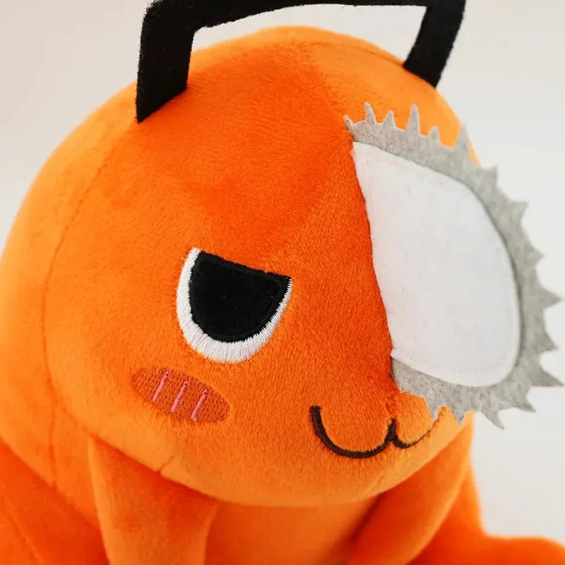 Neue Chainsaw Man Pochita Cosplay Niedliche Anime Plüschpuppe Schlüsselanhänger Gefüllter Anhänger Plüschtiere Schlüsselanhänger für Kinder Weihnachtsgeschenke