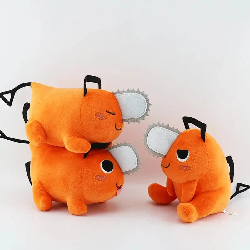 Neue Chainsaw Man Pochita Cosplay Niedliche Anime Plüschpuppe Schlüsselanhänger Gefüllter Anhänger Plüschtiere Schlüsselanhänger für Kinder Weihnachtsgeschenke