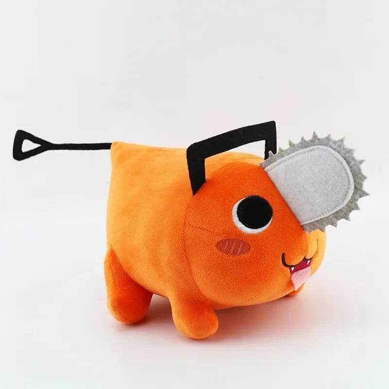 Neue Chainsaw Man Pochita Cosplay Niedliche Anime Plüschpuppe Schlüsselanhänger Gefüllter Anhänger Plüschtiere Schlüsselanhänger für Kinder Weihnachtsgeschenke