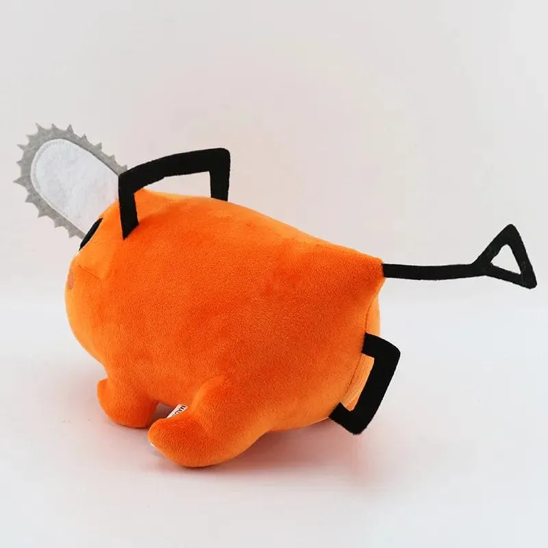 Neue Chainsaw Man Pochita Cosplay Niedliche Anime Plüschpuppe Schlüsselanhänger Gefüllter Anhänger Plüschtiere Schlüsselanhänger für Kinder Weihnachtsgeschenke