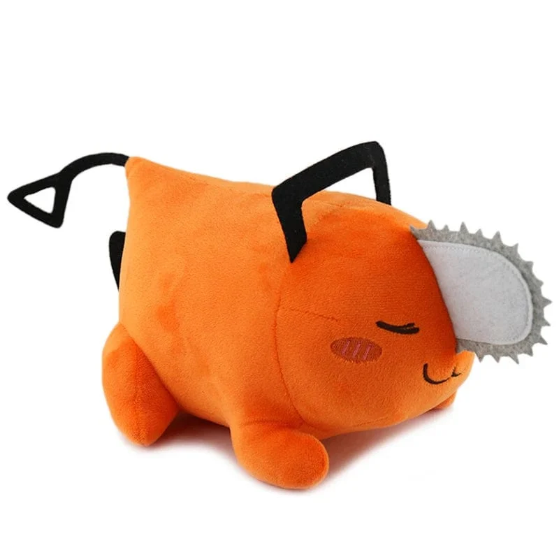 Neue Chainsaw Man Pochita Cosplay Niedliche Anime Plüschpuppe Schlüsselanhänger Gefüllter Anhänger Plüschtiere Schlüsselanhänger für Kinder Weihnachtsgeschenke