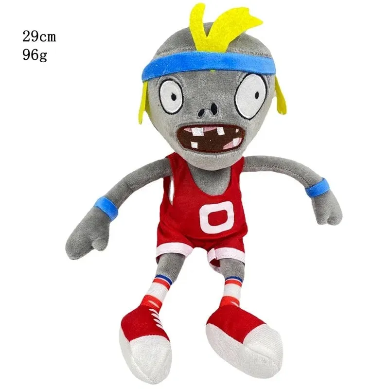 1 Stück Pflanzen vs Zombies Plüschtiere 30 cm PVZ Gargantuar Hüte Piratenente Zombie Plüsch Stofftiere Puppe Stofftier Geschenke für Kinder