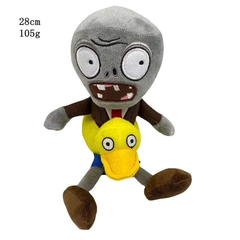 1 Stück Pflanzen vs Zombies Plüschtiere 30 cm PVZ Gargantuar Hüte Piratenente Zombie Plüsch Stofftiere Puppe Stofftier Geschenke für Kinder