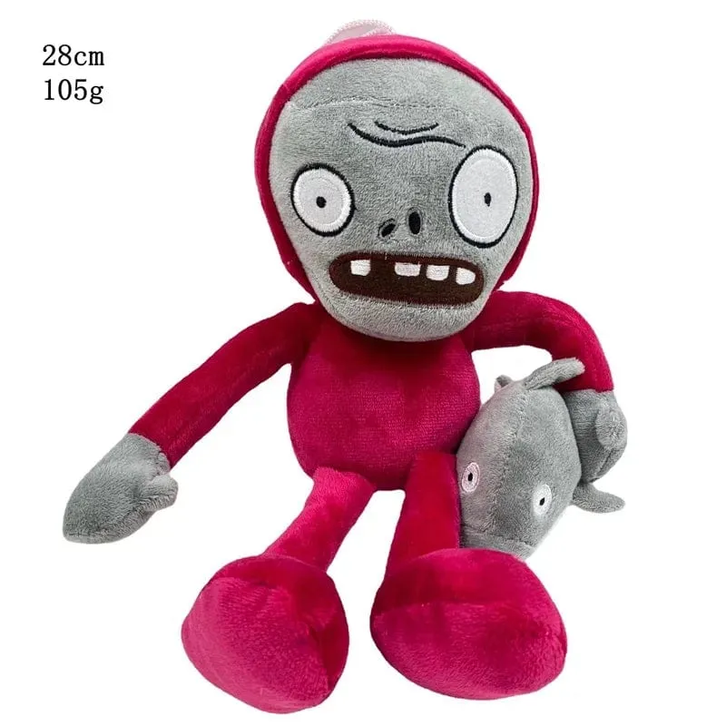 1 Stück Pflanzen vs Zombies Plüschtiere 30 cm PVZ Gargantuar Hüte Piratenente Zombie Plüsch Stofftiere Puppe Stofftier Geschenke für Kinder