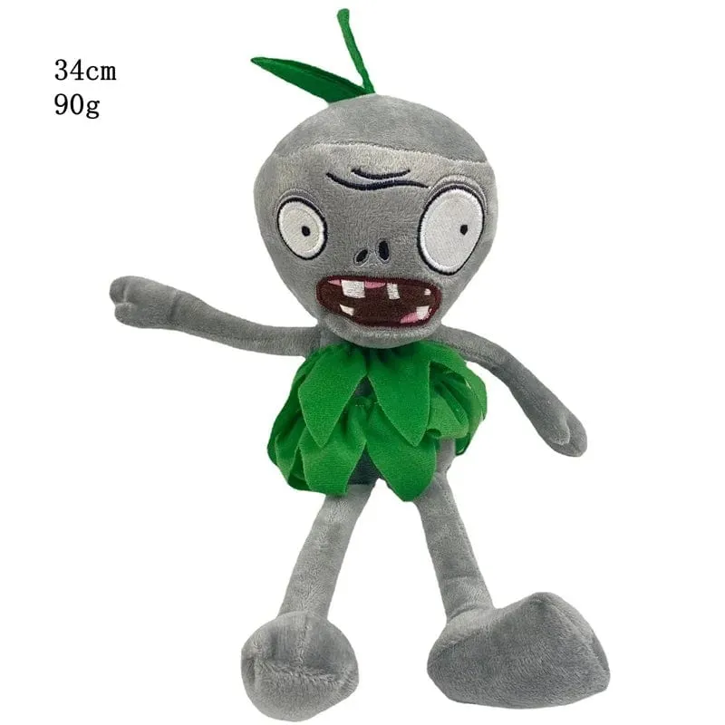 1 Stück Pflanzen vs Zombies Plüschtiere 30 cm PVZ Gargantuar Hüte Piratenente Zombie Plüsch Stofftiere Puppe Stofftier Geschenke für Kinder