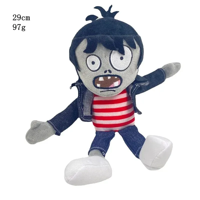1 Stück Pflanzen vs Zombies Plüschtiere 30 cm PVZ Gargantuar Hüte Piratenente Zombie Plüsch Stofftiere Puppe Stofftier Geschenke für Kinder