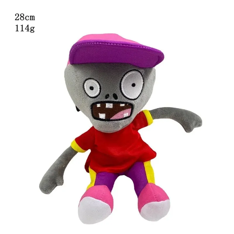 1 Stück Pflanzen vs Zombies Plüschtiere 30 cm PVZ Gargantuar Hüte Piratenente Zombie Plüsch Stofftiere Puppe Stofftier Geschenke für Kinder