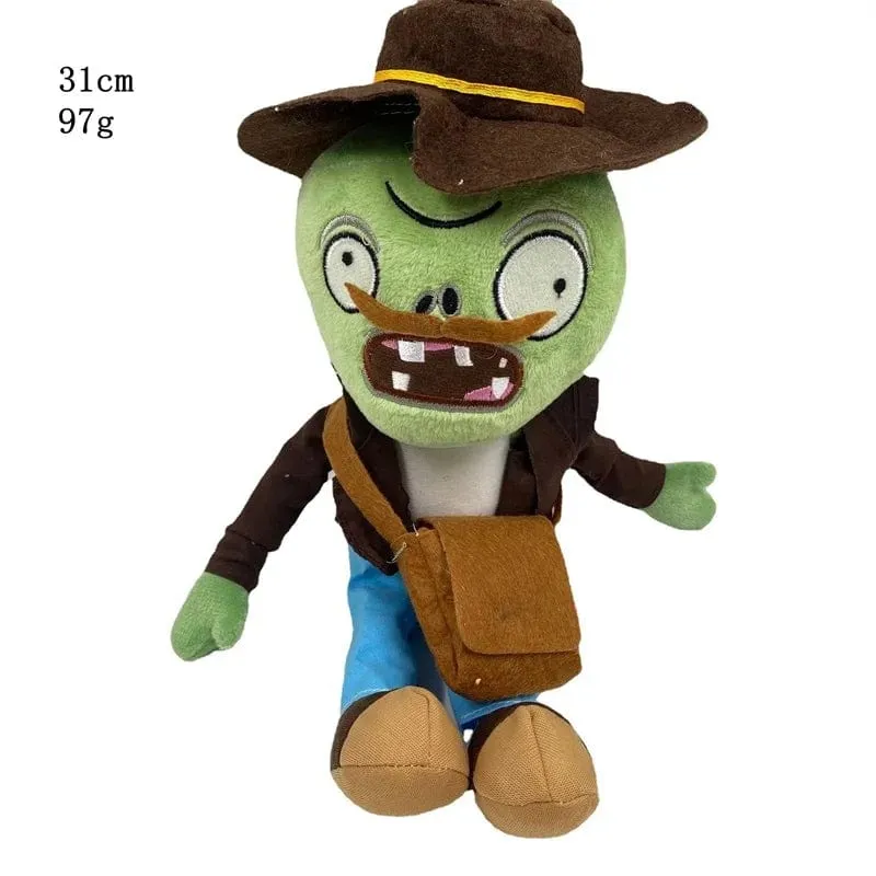 1 Stück Pflanzen vs Zombies Plüschtiere 30 cm PVZ Gargantuar Hüte Piratenente Zombie Plüsch Stofftiere Puppe Stofftier Geschenke für Kinder