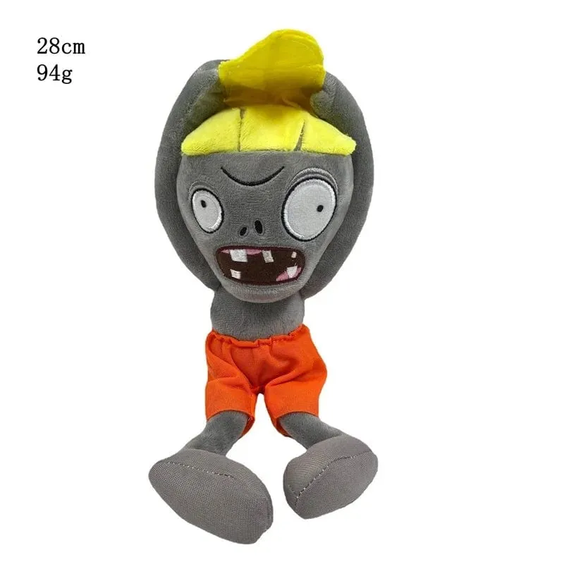 1 Stück Pflanzen vs Zombies Plüschtiere 30 cm PVZ Gargantuar Hüte Piratenente Zombie Plüsch Stofftiere Puppe Stofftier Geschenke für Kinder