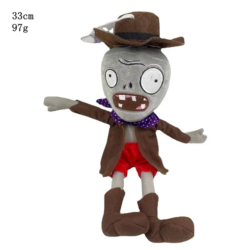 1 Stück Pflanzen vs Zombies Plüschtiere 30 cm PVZ Gargantuar Hüte Piratenente Zombie Plüsch Stofftiere Puppe Stofftier Geschenke für Kinder