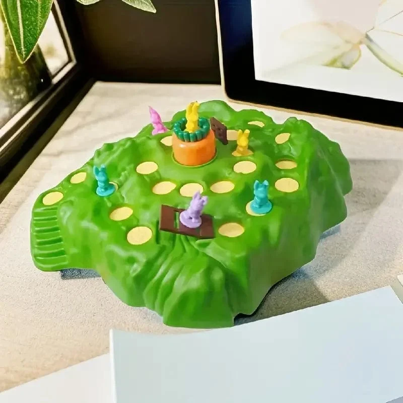 Karotten-Kaninchenfalle, Tischbrett, Verteidigungsspiel, Herausforderung, Eltern-Kind-Familienparty, interaktives pädagogisches Puzzle, Spielzeug, Geschenk