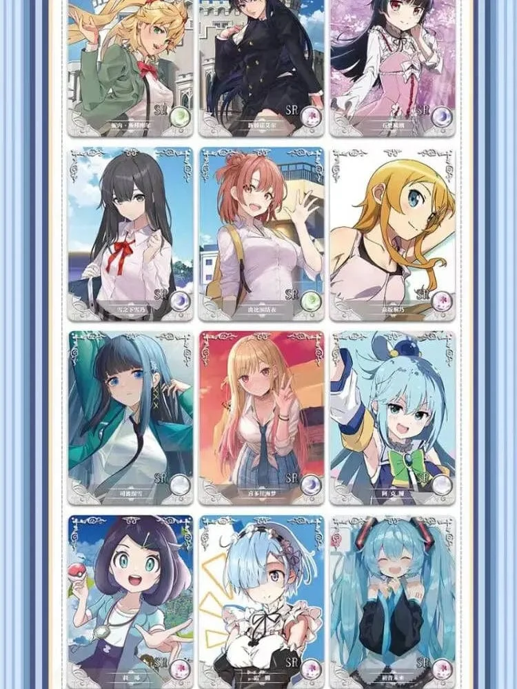 Göttin Geschichte Sammlung Karte 5M08 1m11 Set Anime Spiele Mädchen Party Badeanzug Bikini Booster Box Doujin Spielzeug Und Hobbys Geschenk