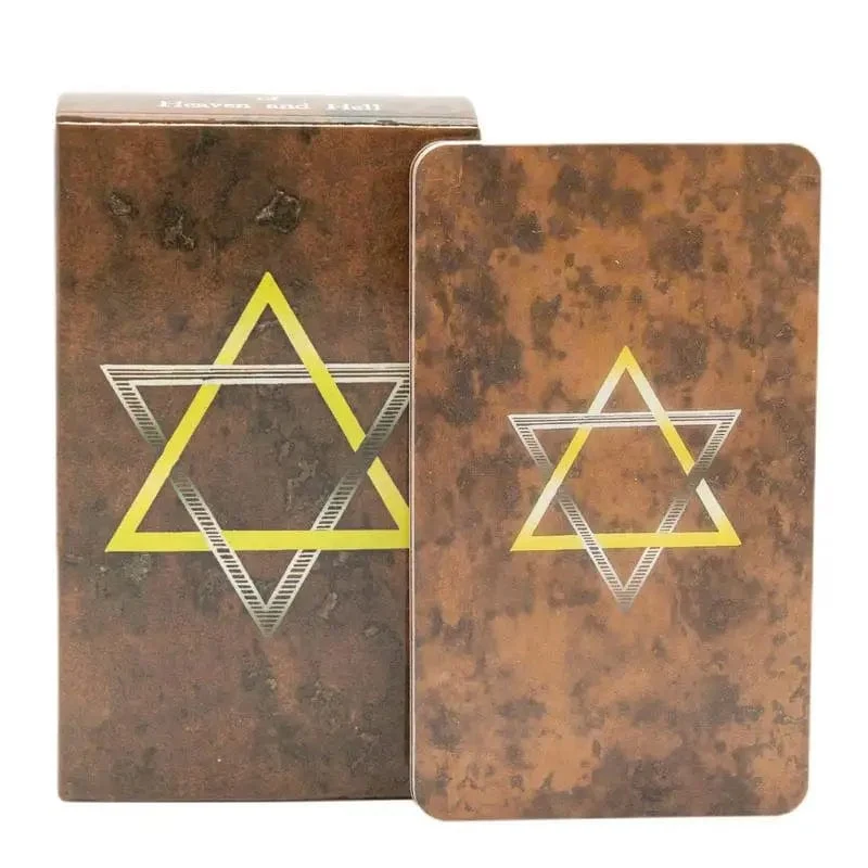 Das Orakel des Himmels und der Hölle Orakelkarten Brettspiel Englische Version Standard-Tarotdecks für Hexengeschenk-Partygeschenke