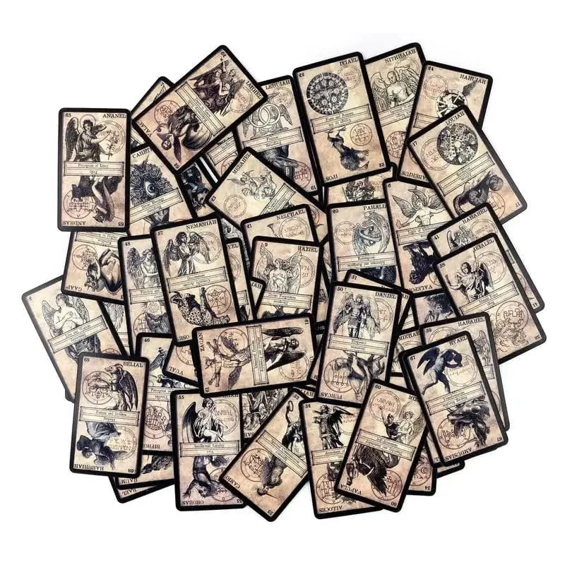 Das Orakel des Himmels und der Hölle Orakelkarten Brettspiel Englische Version Standard-Tarotdecks für Hexengeschenk-Partygeschenke