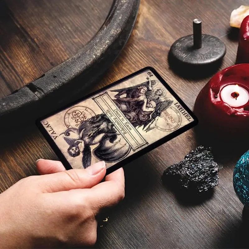 Das Orakel des Himmels und der Hölle Orakelkarten Brettspiel Englische Version Standard-Tarotdecks für Hexengeschenk-Partygeschenke
