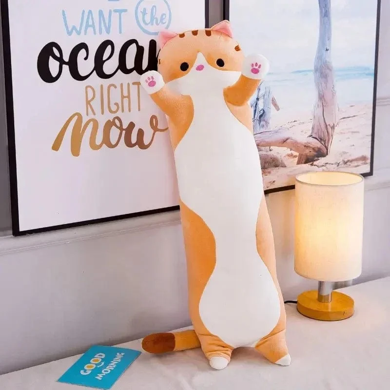 Schöne Husky-Kuscheltiere, Hunde, Wurfkissen, Seitenschlafkissen, langes Kissen, Geburtstagsgeschenk für Kinder und Erwachsene, süßes Geschenk