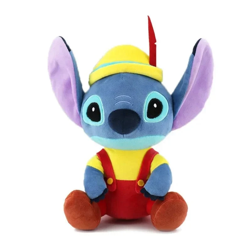 25 cm Disney-Plüschtier, Disney Stitch, Original-Anime-Figuren, Lilo & Stitch, süße Stofftiere, Filmperipheriegeräte, weiche Ornamente, Geschenk