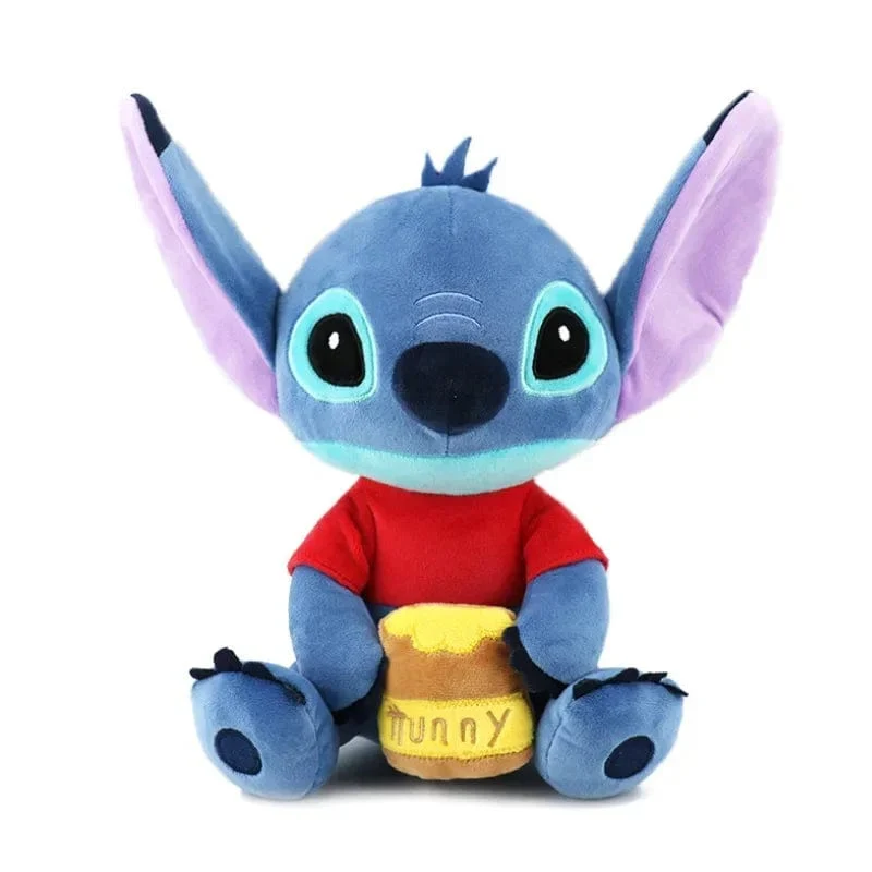 25 cm Disney-Plüschtier, Disney Stitch, Original-Anime-Figuren, Lilo & Stitch, süße Stofftiere, Filmperipheriegeräte, weiche Ornamente, Geschenk