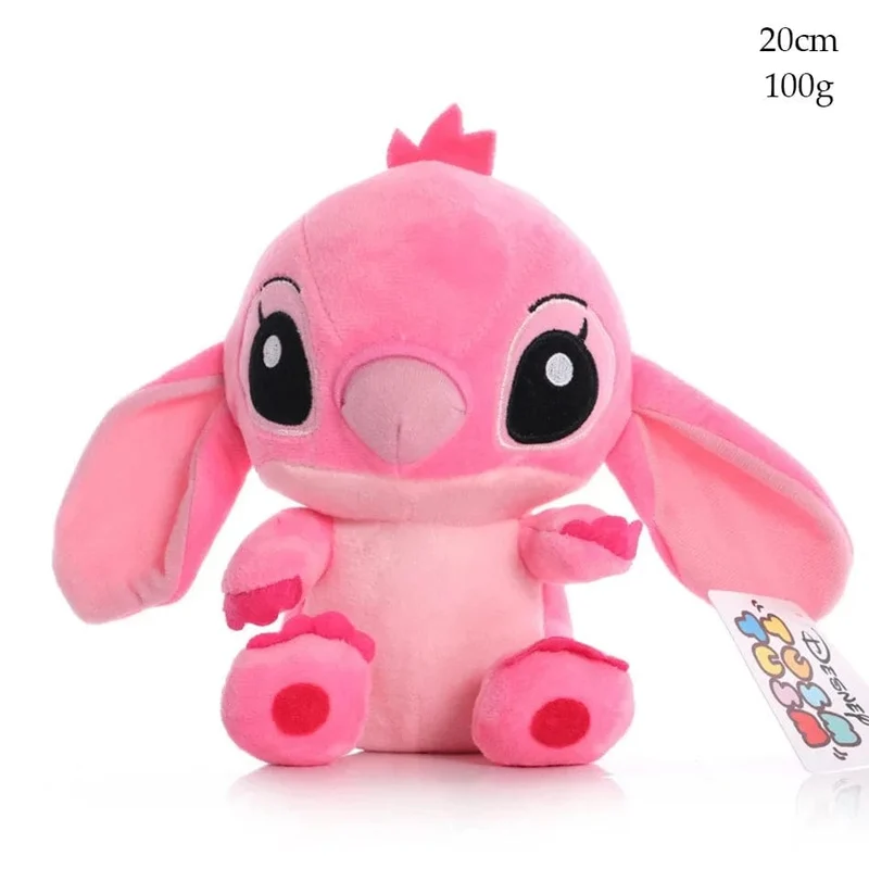 25 cm Disney-Plüschtier, Disney Stitch, Original-Anime-Figuren, Lilo & Stitch, süße Stofftiere, Filmperipheriegeräte, weiche Ornamente, Geschenk