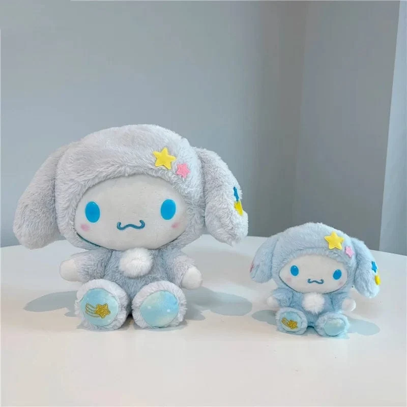 Niedlicher Sternmond Kuromi Melodie Hellokitty Stofftier Plüschtier Weiches Dekokissen Plüschpuppen Freundin Geburtstag Kindergeschenk