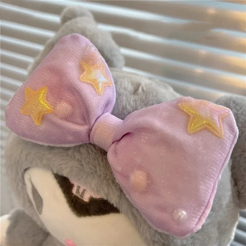 Niedlicher Sternmond Kuromi Melodie Hellokitty Stofftier Plüschtier Weiches Dekokissen Plüschpuppen Freundin Geburtstag Kindergeschenk