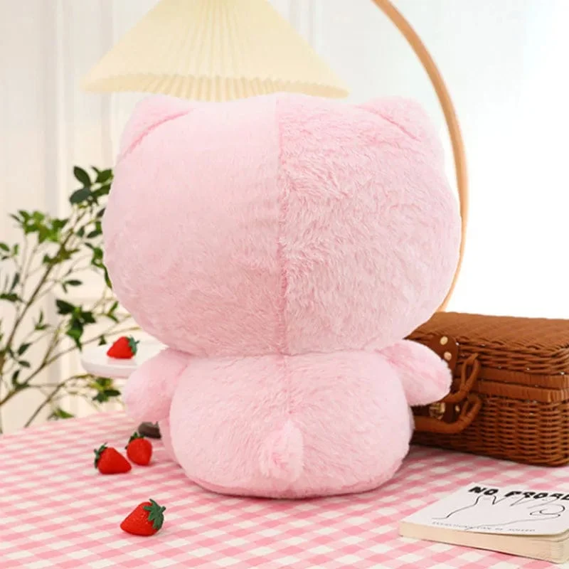 28-35 cm Sanrio Hello Kitty Katze Plüschtiere Cartoon KT Katze Plüschpuppe Weiche Angefüllte Kawaii Anime Kissen Geburtstagsgeschenk für Kinder Mädchen