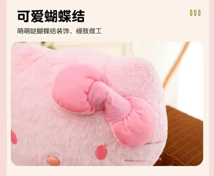 28-35 cm Sanrio Hello Kitty Katze Plüschtiere Cartoon KT Katze Plüschpuppe Weiche Angefüllte Kawaii Anime Kissen Geburtstagsgeschenk für Kinder Mädchen