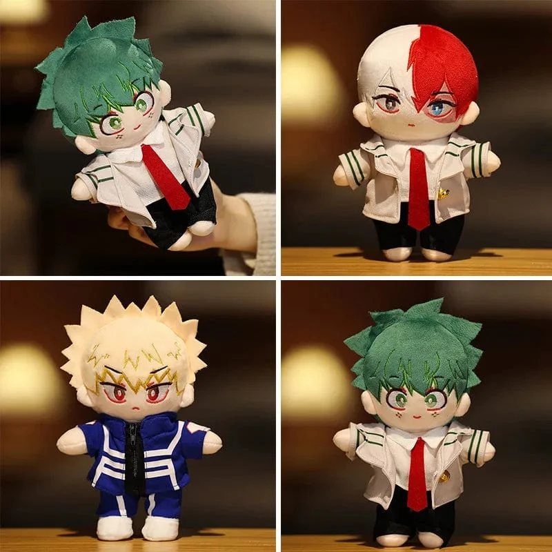 Japanischer Anime My Hero Academia Plüschtiere Cartoon Gefüllte Midoriya Izuku Bakugou Katsuki Todoroki Shoto Puppen Kindergeschenke Geburt