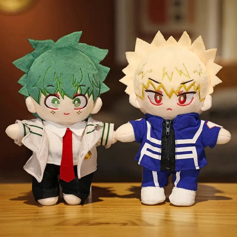 Japanischer Anime My Hero Academia Plüschtiere Cartoon Gefüllte Midoriya Izuku Bakugou Katsuki Todoroki Shoto Puppen Kindergeschenke Geburt