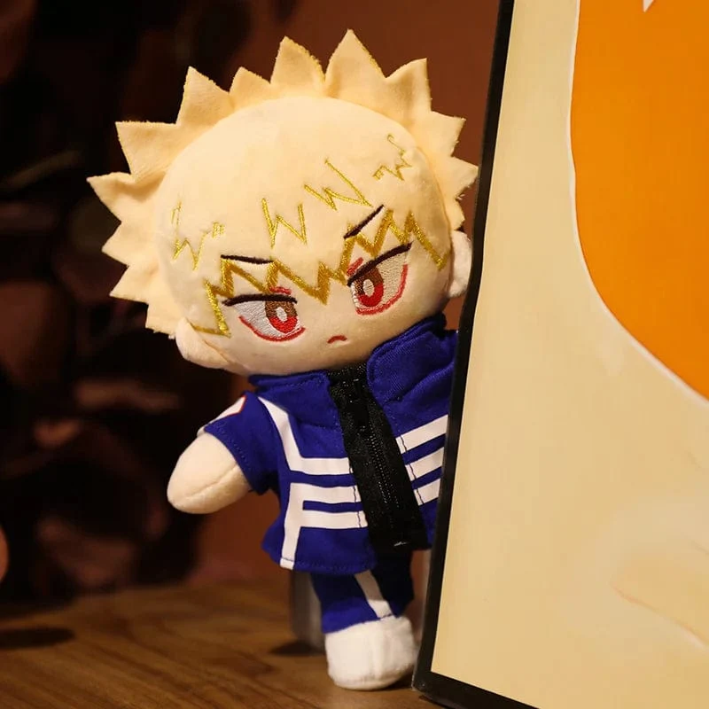 Japanischer Anime My Hero Academia Plüschtiere Cartoon Gefüllte Midoriya Izuku Bakugou Katsuki Todoroki Shoto Puppen Kindergeschenke Geburt