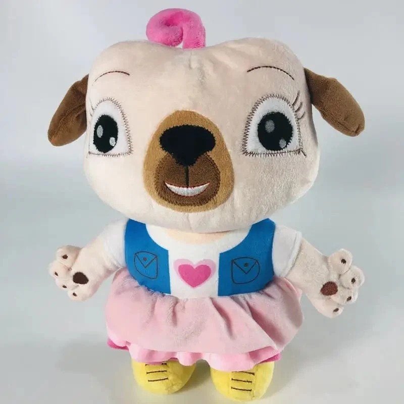 Neue Chip und Kartoffel Plüsch Spielzeug Puppe Stofftier Cartoon Mops Hund und Maus Plüsch Spielzeug für Geburtstag Weihnachten Geschenk