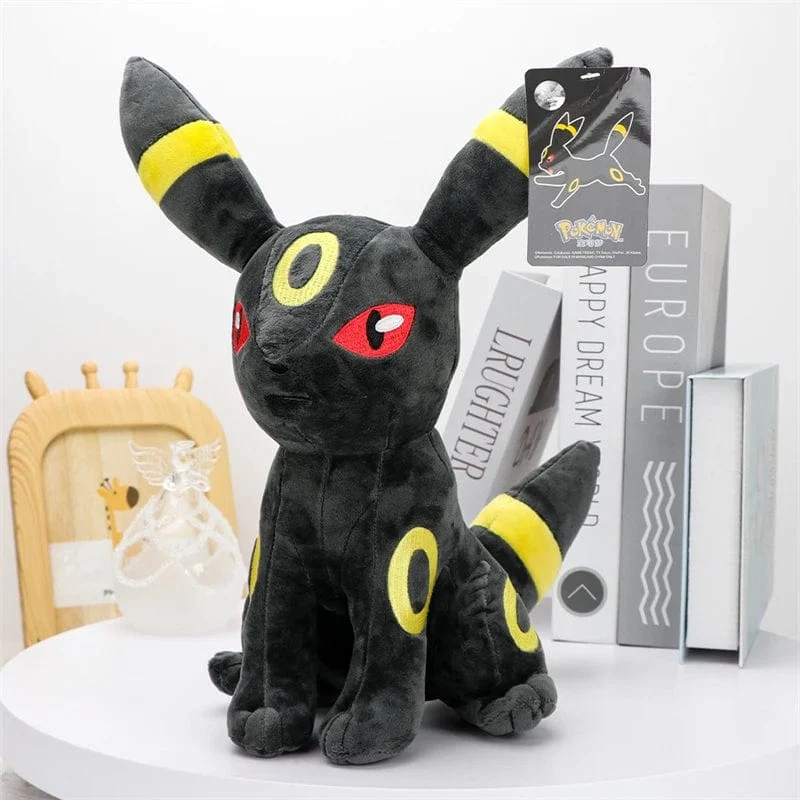 Oringinal Plüschtiere Eevee Evolution Sylveon Umbreon Espeon Sylveon Glaceon Jolteon Kuscheltiere Peluche Puppen Geschenke