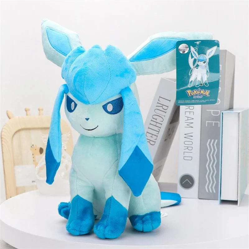 Oringinal Plüschtiere Eevee Evolution Sylveon Umbreon Espeon Sylveon Glaceon Jolteon Kuscheltiere Peluche Puppen Geschenke