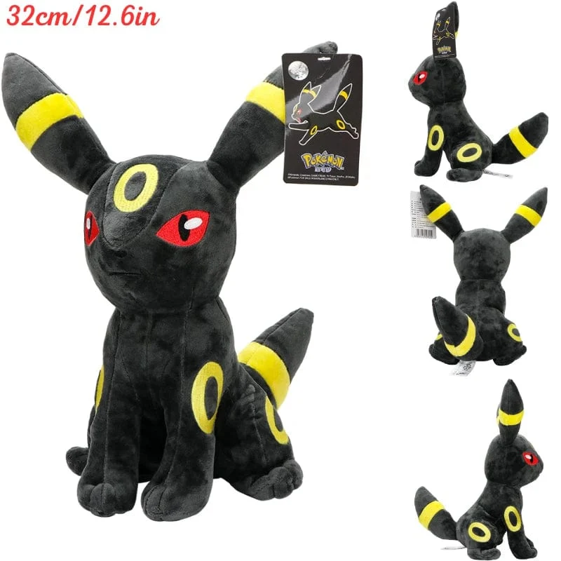 Oringinal Plüschtiere Eevee Evolution Sylveon Umbreon Espeon Sylveon Glaceon Jolteon Kuscheltiere Peluche Puppen Geschenke