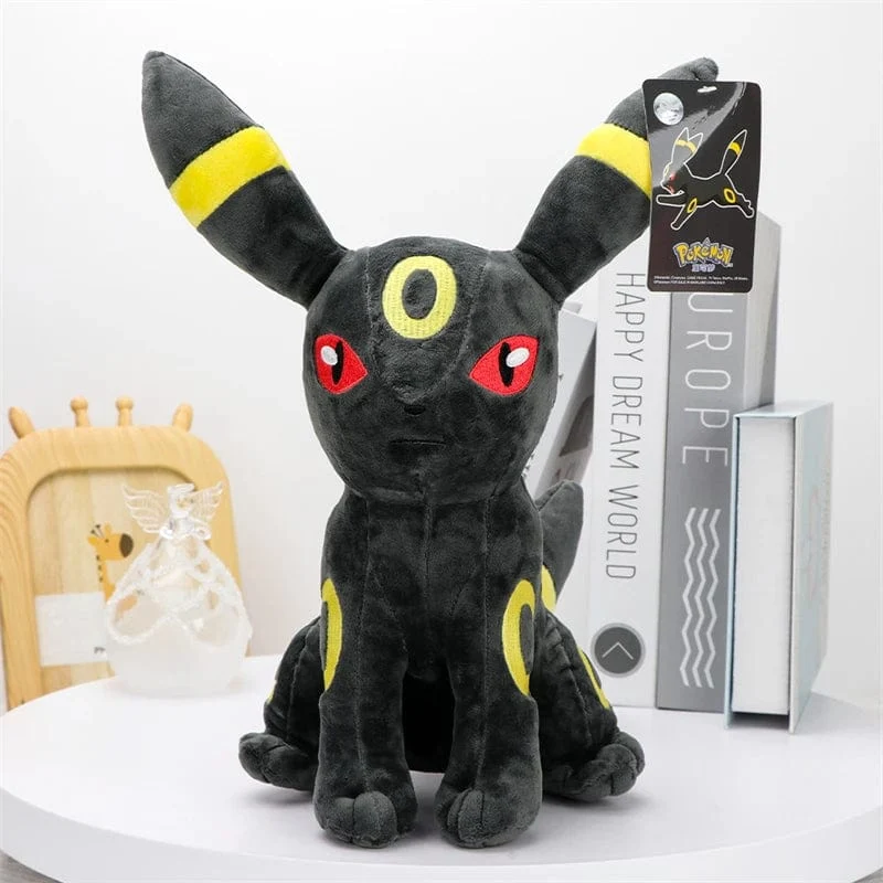 Oringinal Plüschtiere Eevee Evolution Sylveon Umbreon Espeon Sylveon Glaceon Jolteon Kuscheltiere Peluche Puppen Geschenke