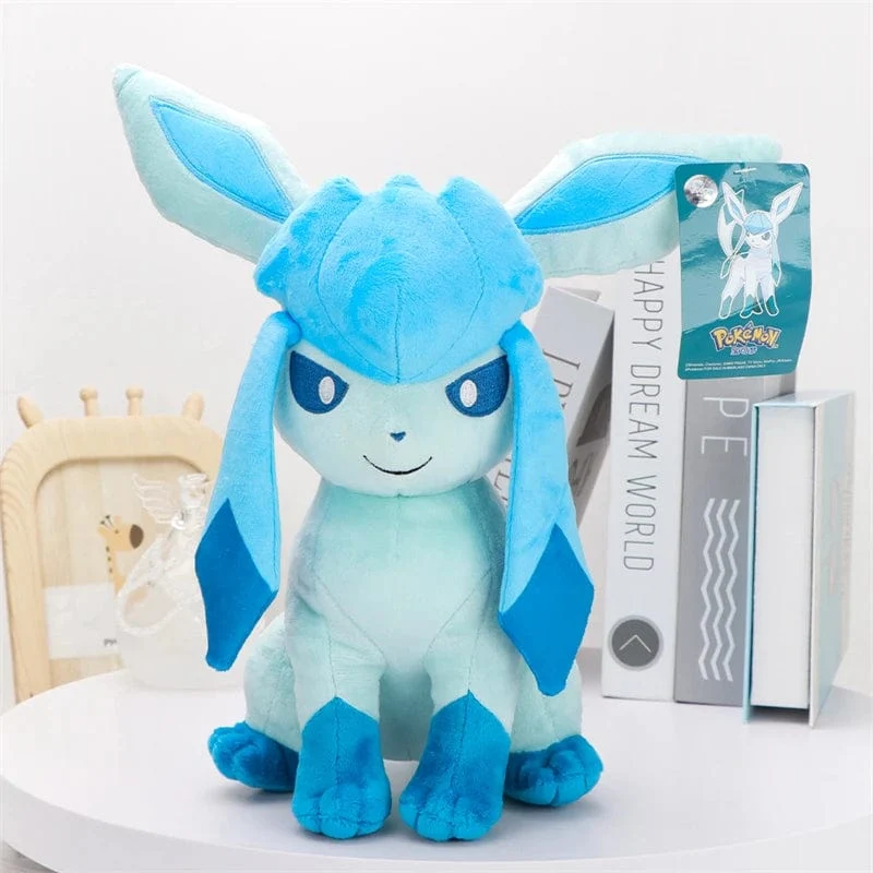 Oringinal Plüschtiere Eevee Evolution Sylveon Umbreon Espeon Sylveon Glaceon Jolteon Kuscheltiere Peluche Puppen Geschenke