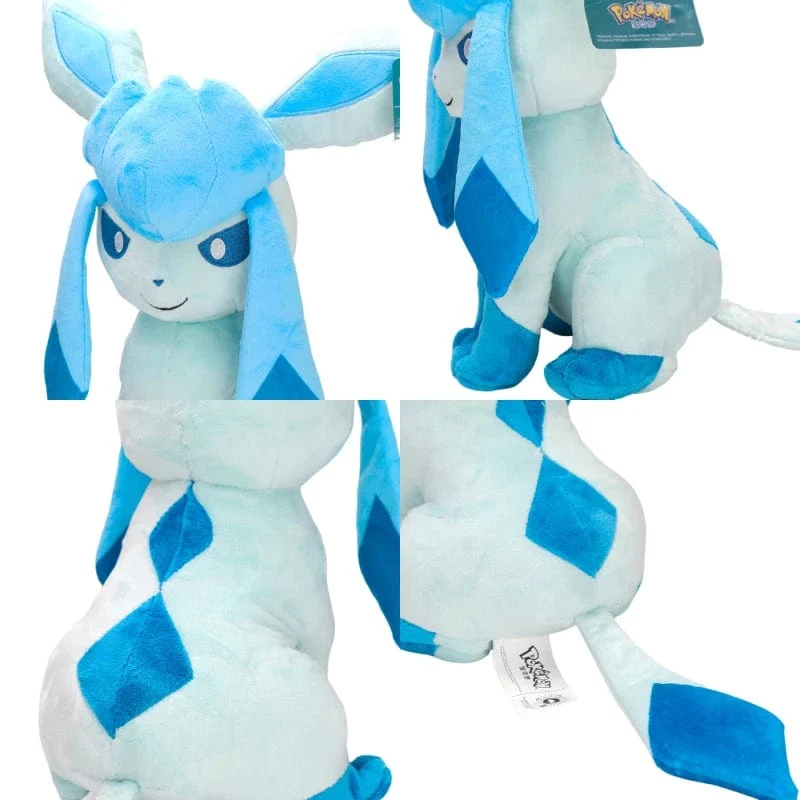 Oringinal Plüschtiere Eevee Evolution Sylveon Umbreon Espeon Sylveon Glaceon Jolteon Kuscheltiere Peluche Puppen Geschenke