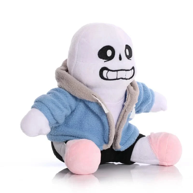 23 cm großes Undertale Sans Plüschtier – Weiche Stoffpuppe für Kinder – Geschenkidee zum Geburtstag oder zu Weihnachten