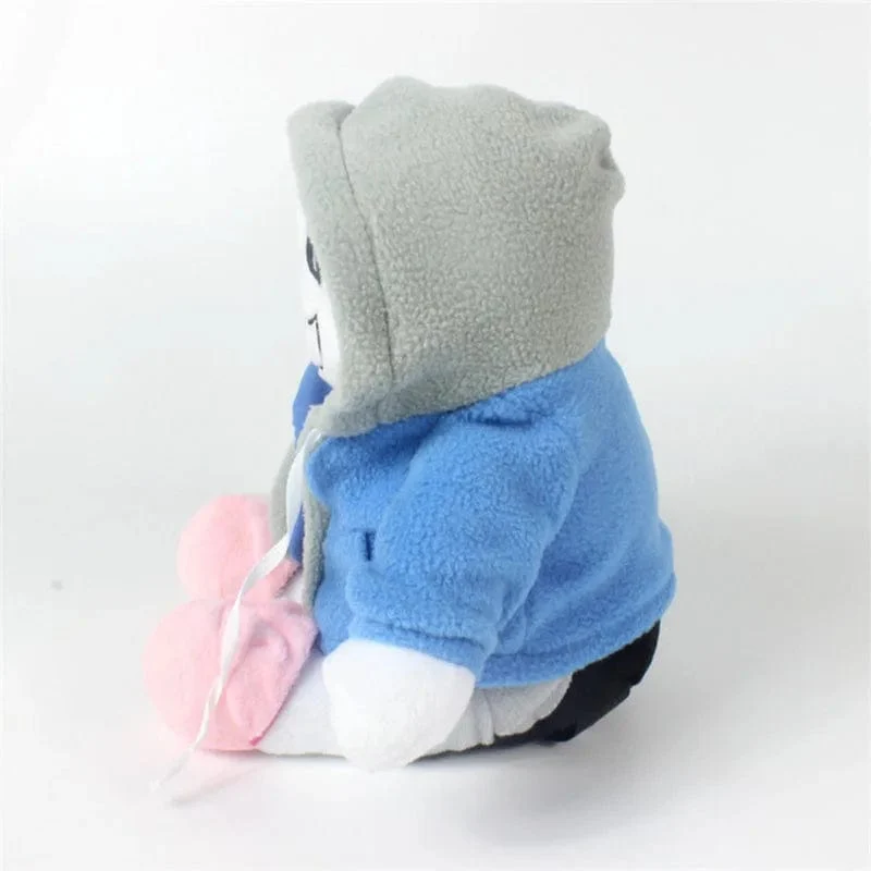 23 cm großes Undertale Sans Plüschtier – Weiche Stoffpuppe für Kinder – Geschenkidee zum Geburtstag oder zu Weihnachten