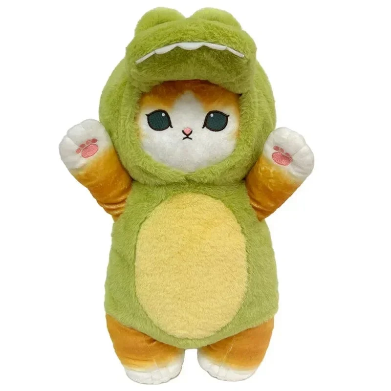 Original Mofusand Kawaii Cos Katze kawaii Tier Plushies 50cm Cosplay Tiere Dinosaurier Kuh Bär Niedliche Plüsch Puppe Kinder Geschenk Spielzeug