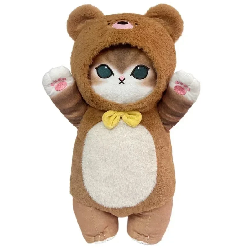Original Mofusand Kawaii Cos Katze kawaii Tier Plushies 50cm Cosplay Tiere Dinosaurier Kuh Bär Niedliche Plüsch Puppe Kinder Geschenk Spielzeug
