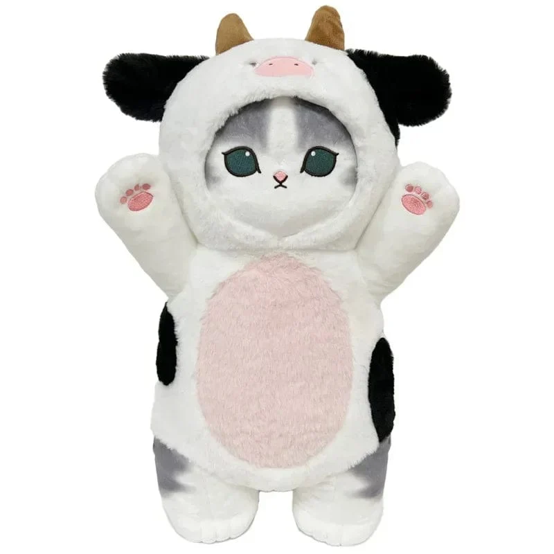 Original Mofusand Kawaii Cos Katze kawaii Tier Plushies 50cm Cosplay Tiere Dinosaurier Kuh Bär Niedliche Plüsch Puppe Kinder Geschenk Spielzeug