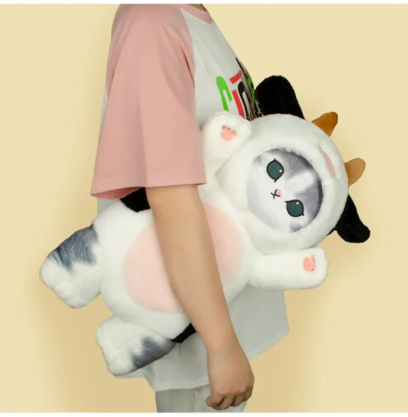 Original Mofusand Kawaii Cos Katze kawaii Tier Plushies 50cm Cosplay Tiere Dinosaurier Kuh Bär Niedliche Plüsch Puppe Kinder Geschenk Spielzeug