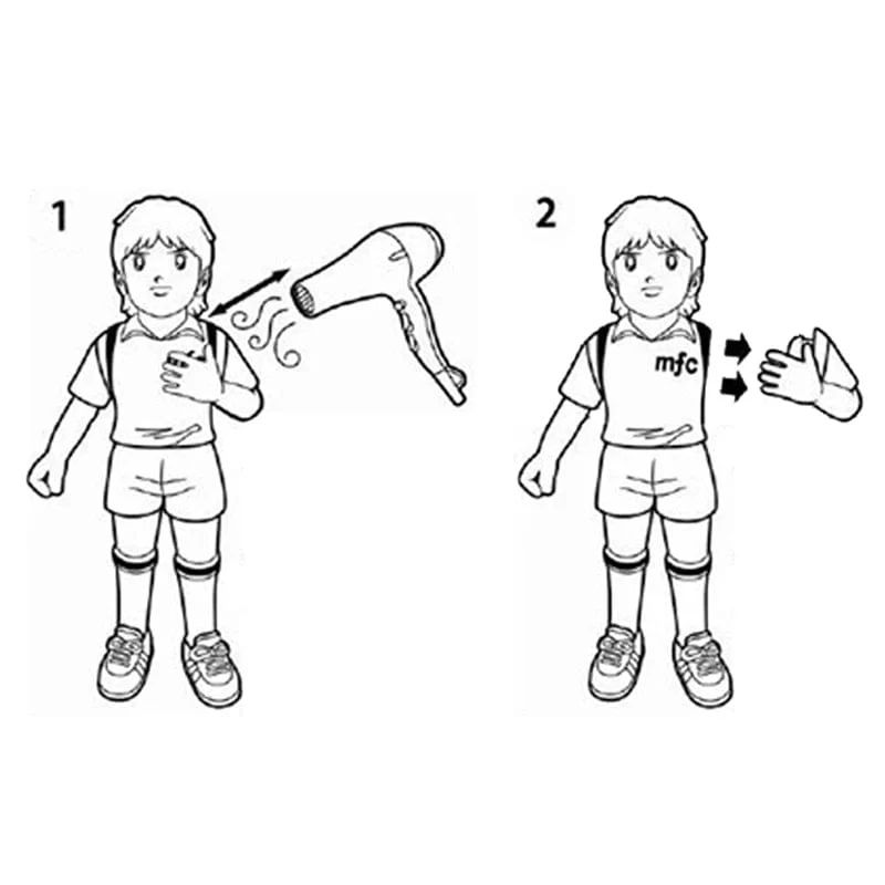 6.5 cm große Aktivitätsfigur der Nationalmannschaft, Puppenspielzeug