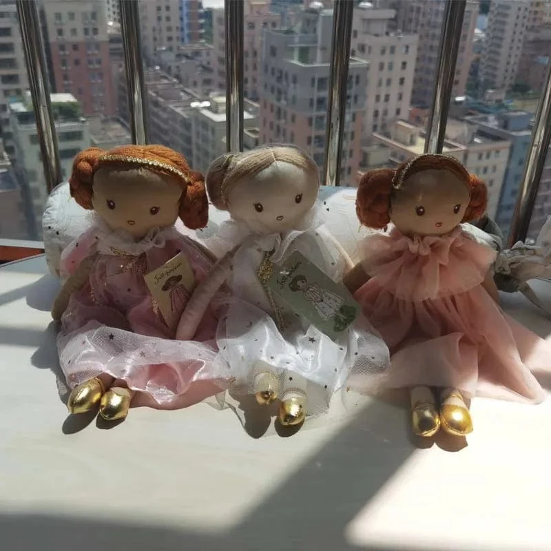 Nordische 50cm Fee Beruhigende Mädchen Puppe Plüsch Spielzeug für Baby Mädchen Schlafen Spielzeug Kinder Geschenk Baby Mädchen Zimmer Dekoration Kinderzimmer Dekor