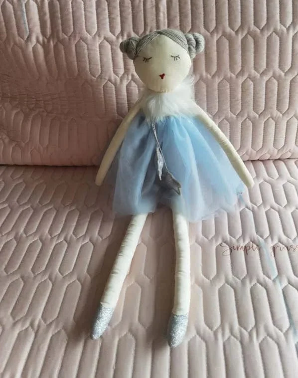 Nordische 50cm Fee Beruhigende Mädchen Puppe Plüsch Spielzeug für Baby Mädchen Schlafen Spielzeug Kinder Geschenk Baby Mädchen Zimmer Dekoration Kinderzimmer Dekor